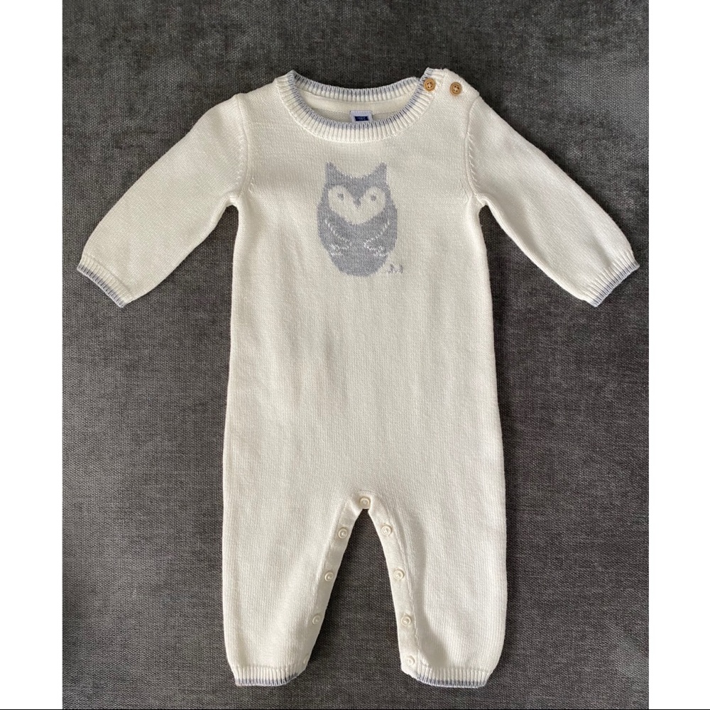 Janie & Jack Sweater Romper One Piece